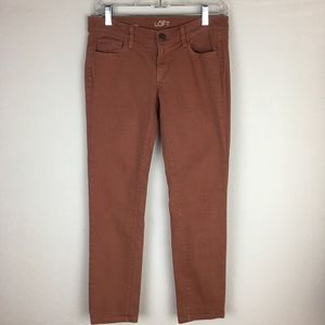 Loft Modern Skinny Jeans size 27/4P